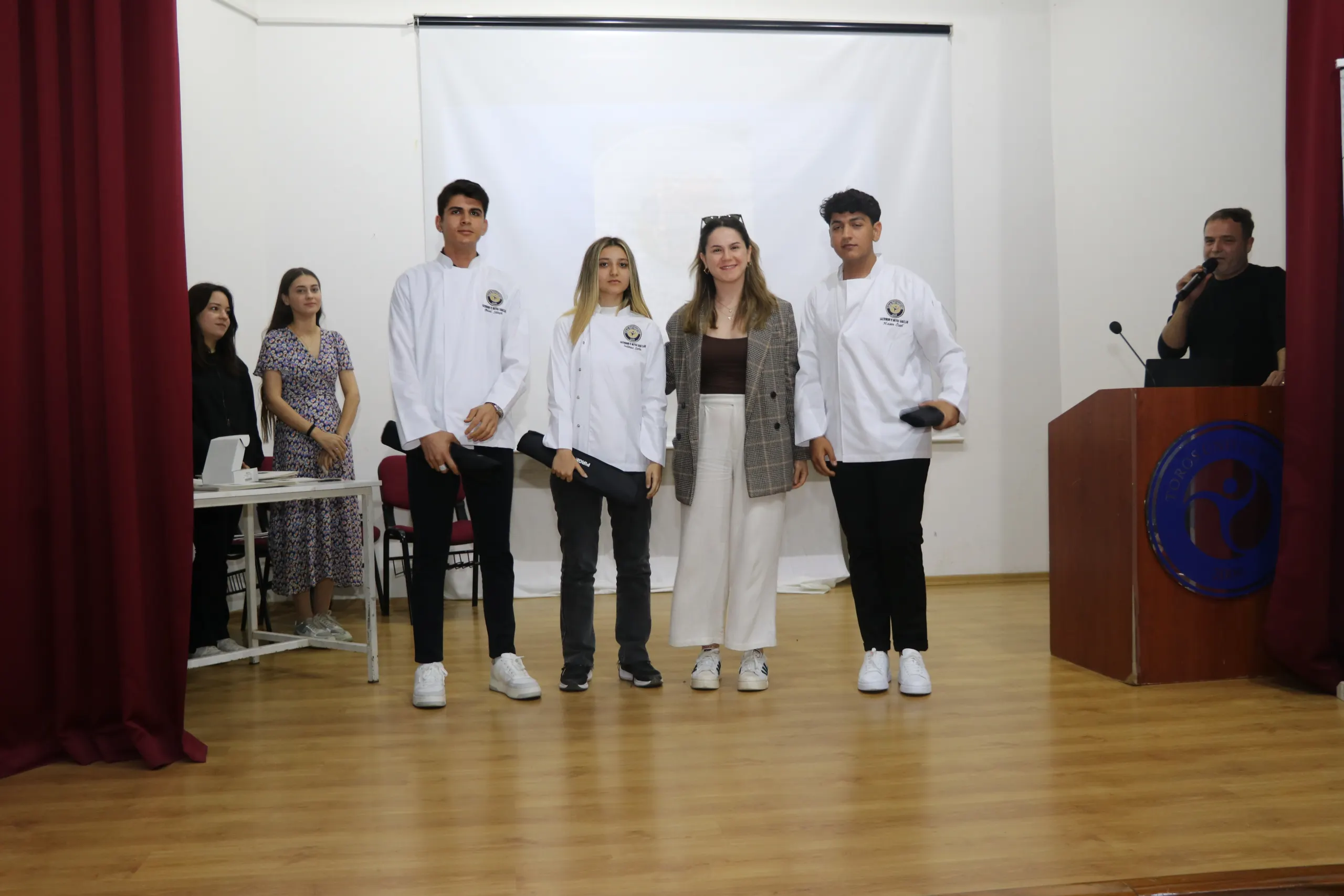 Gastronomy And Culinary Arts Students Wore Jackets