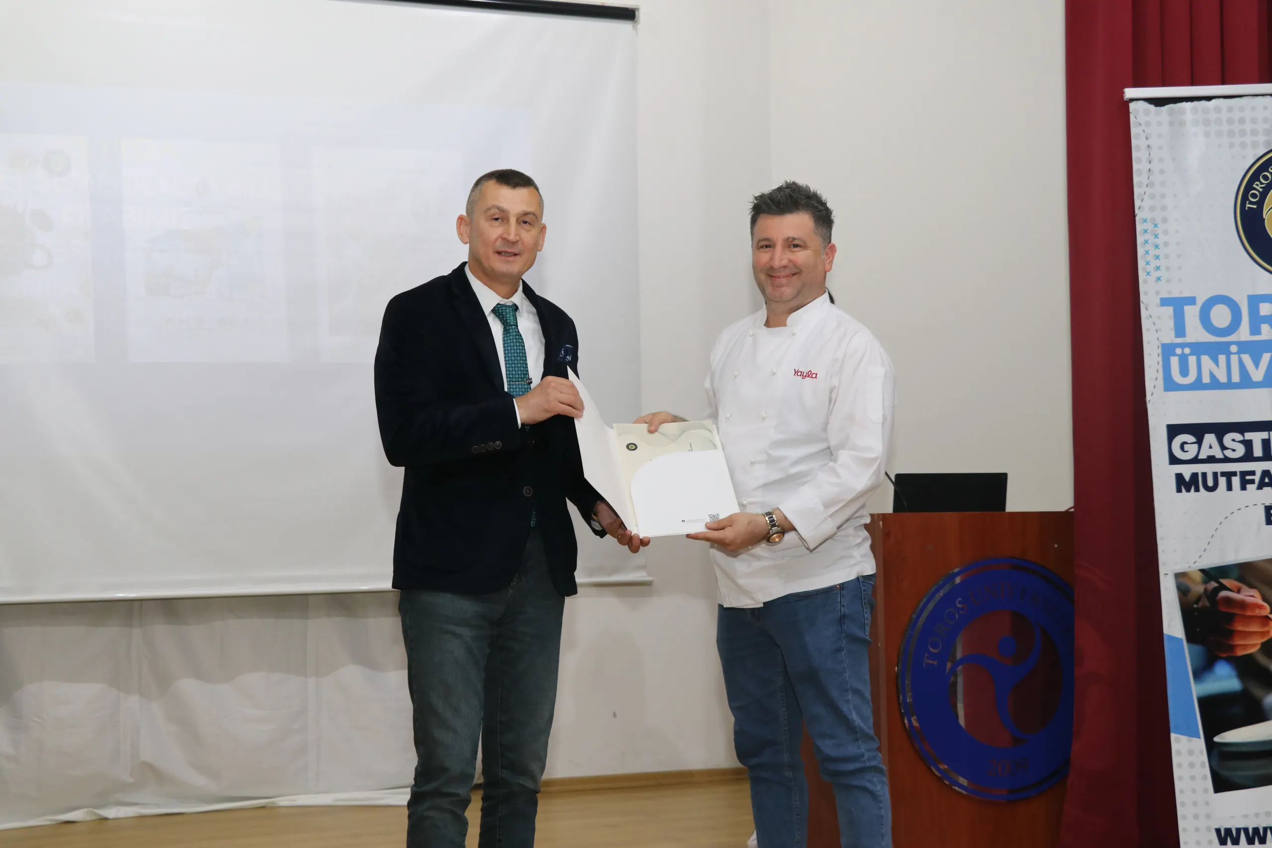 Gastronomi ve Mutfak Sanatları Öğrencileri Ceket Giydi