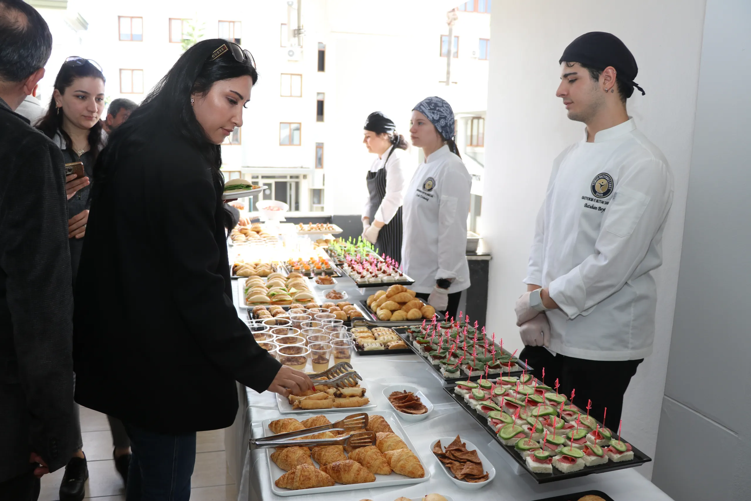 Gastronomy And Culinary Arts Students Wore Jackets
