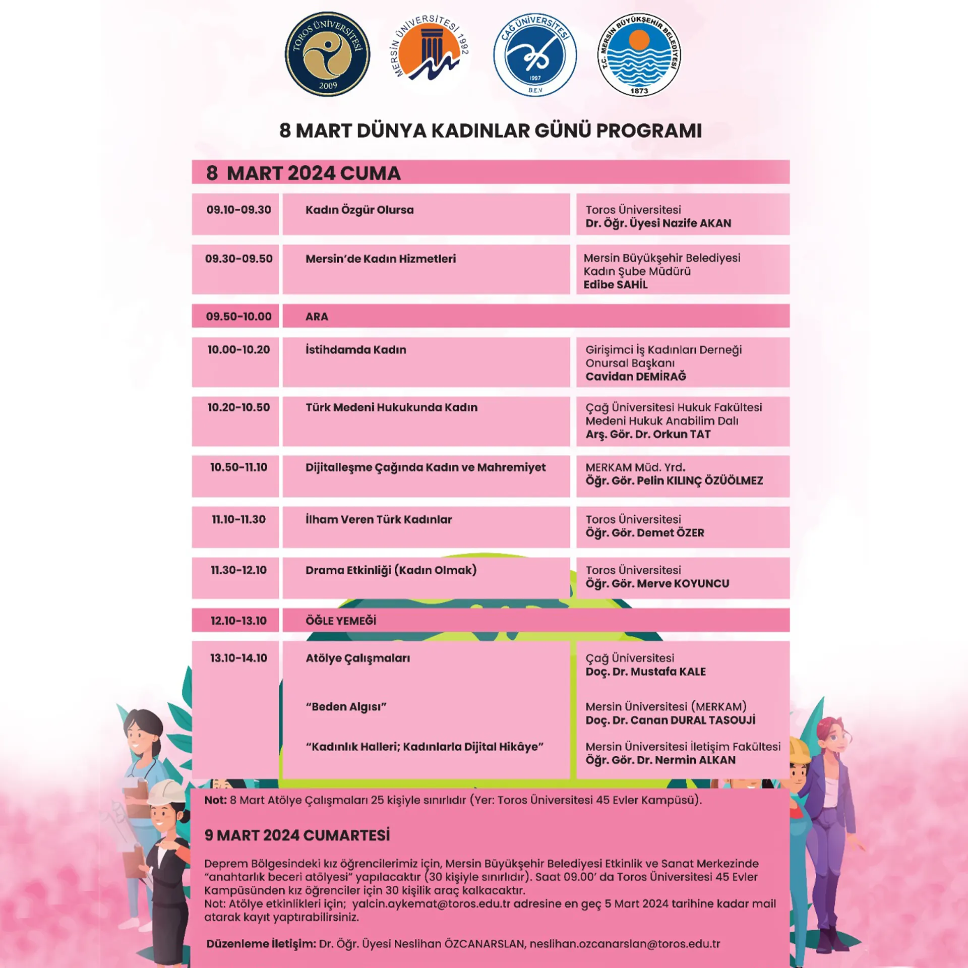 March 8 Program From Our Faculty Of Health Sciences March 8 Program From Our Faculty Of Health Sciences