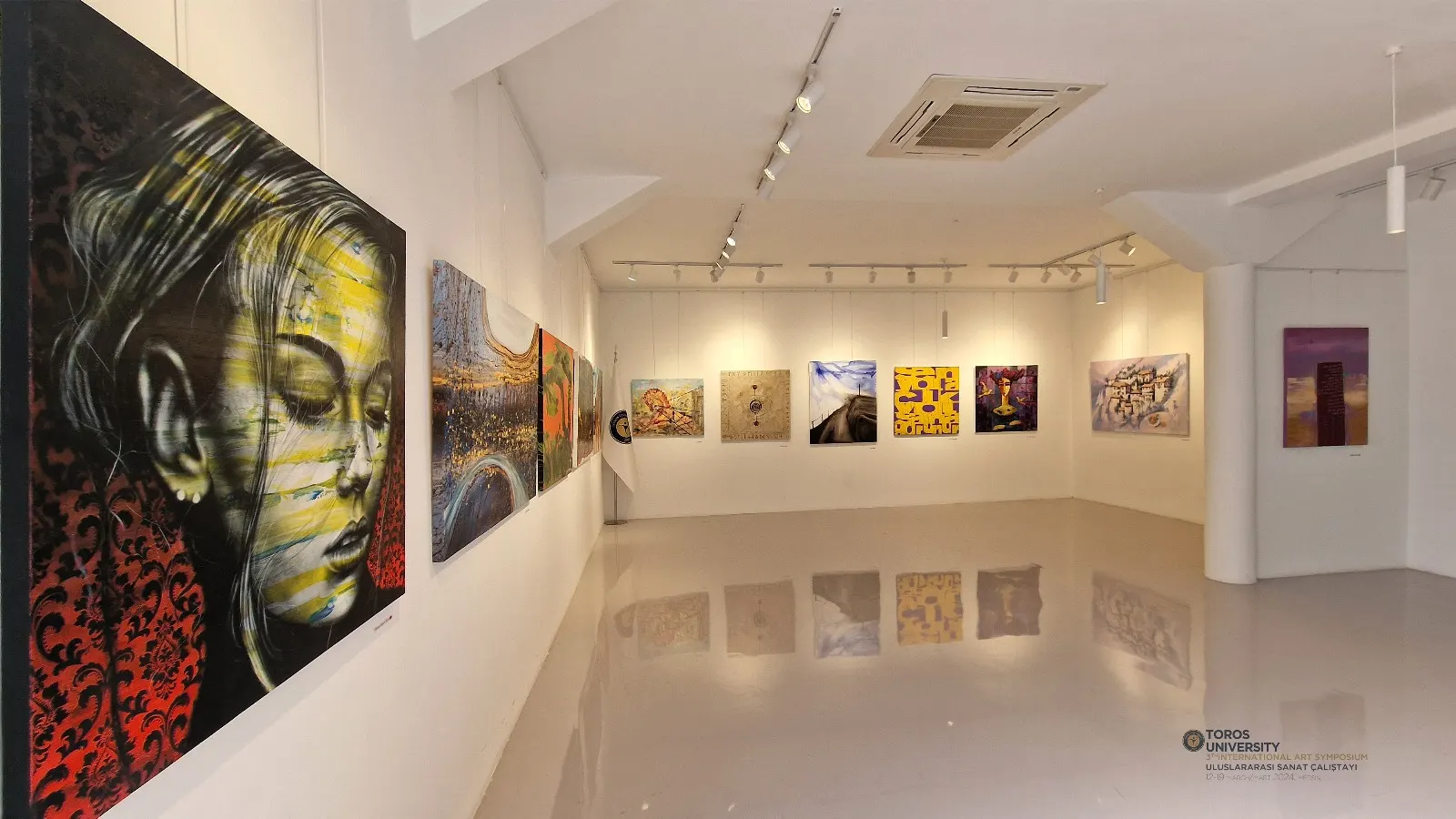 Ahu Kaynak, Chief Advisor To The Chairman Of The Founding Board Of Trustees, Visited The Gülüm özveren Art Gallery