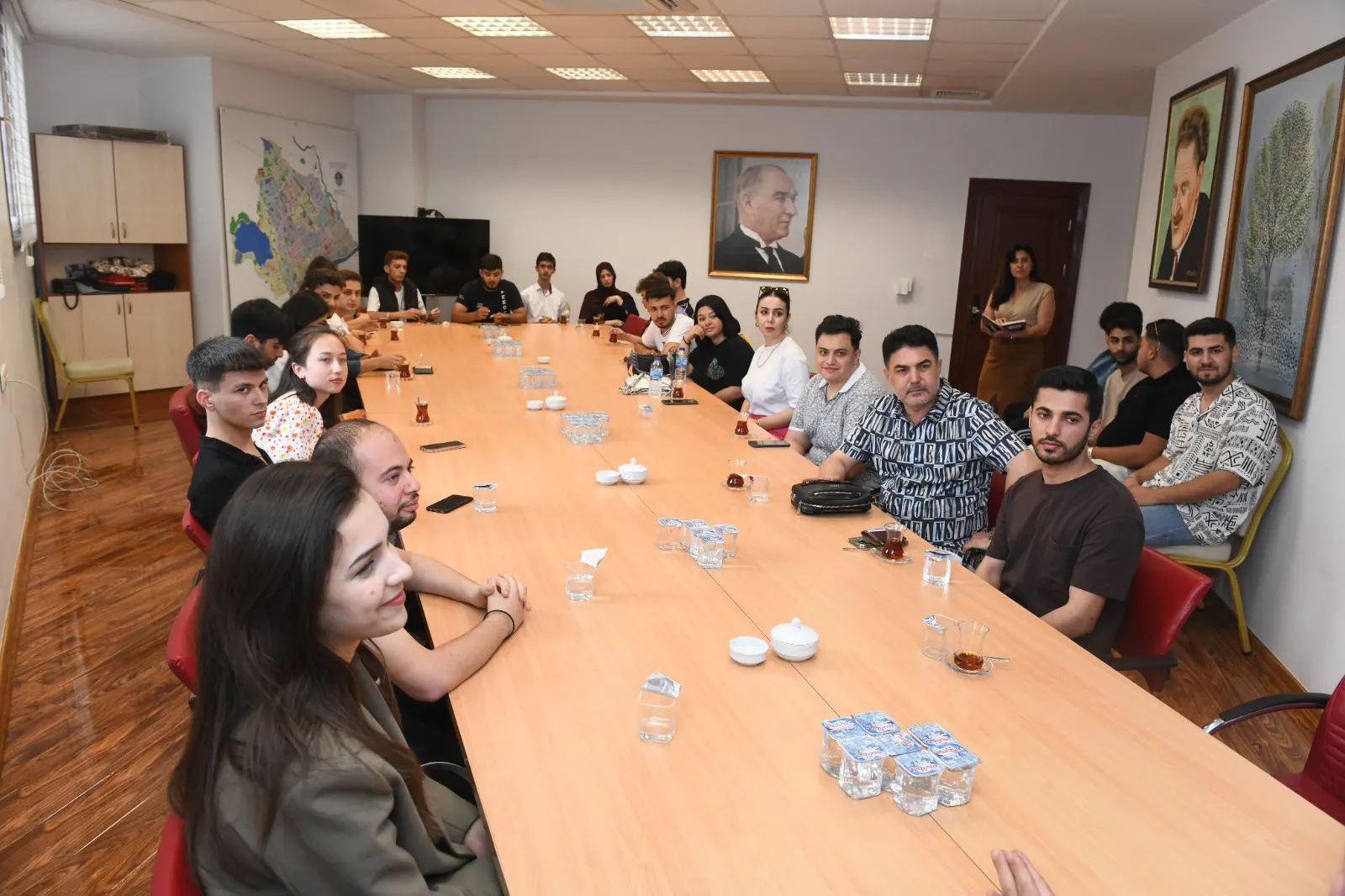 Öğrencilerimiz’den Başkan Özyiğit’e Ziyaret
