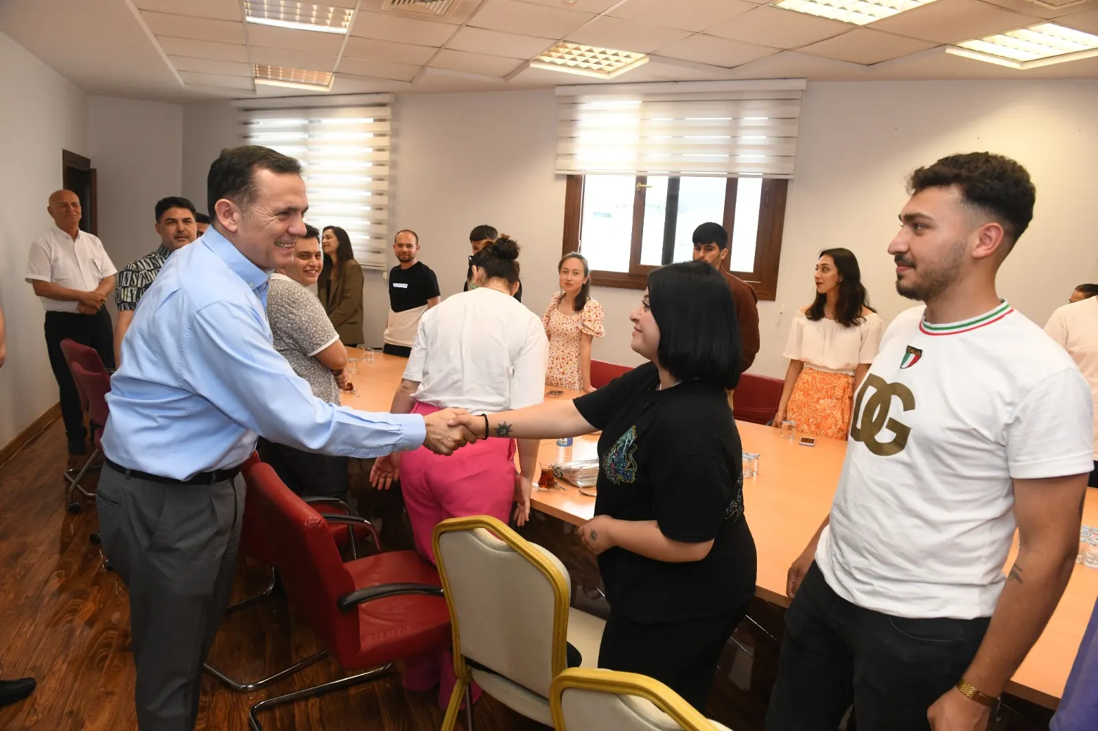 Öğrencilerimiz’den Başkan Özyiğit’e Ziyaret