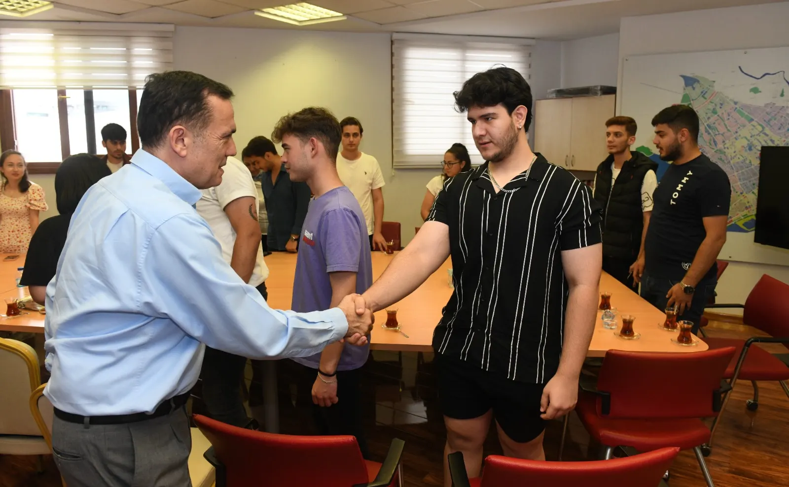 Öğrencilerimiz’den Başkan Özyiğit’e Ziyaret