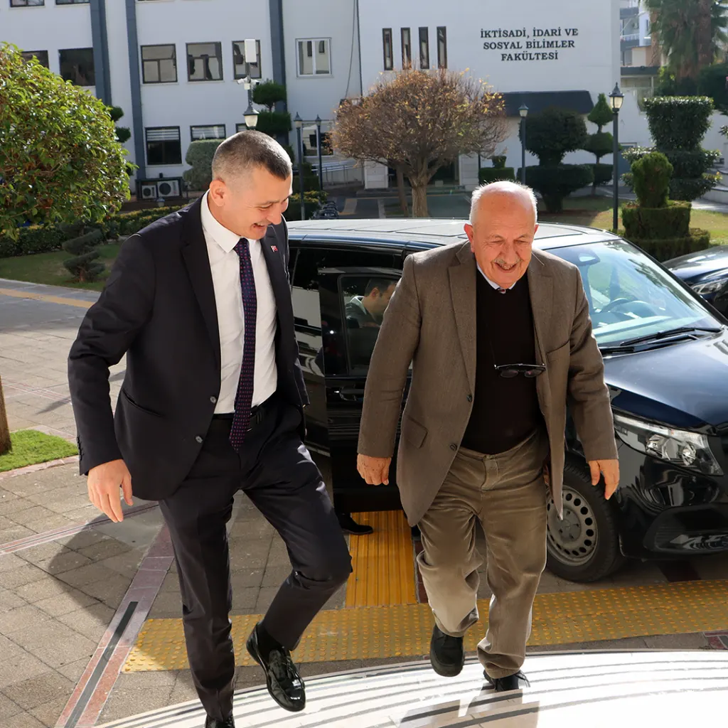 Rector Of çağ University Prof. Dr. Unal Ay Visits Toros University