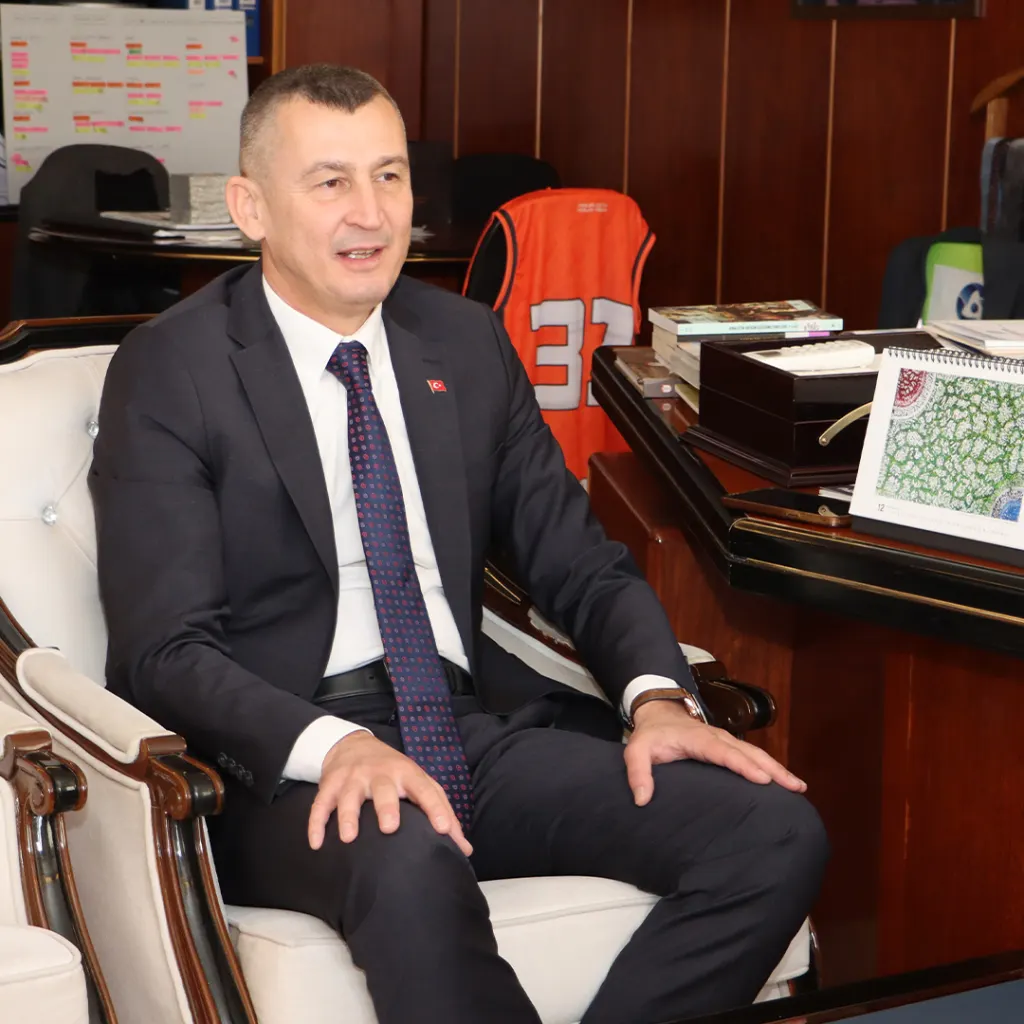 Rector Of çağ University Prof. Dr. Unal Ay Visits Toros University