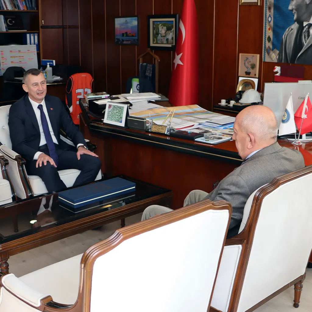 Rector Of çağ University Prof. Dr. Unal Ay Visits Toros University