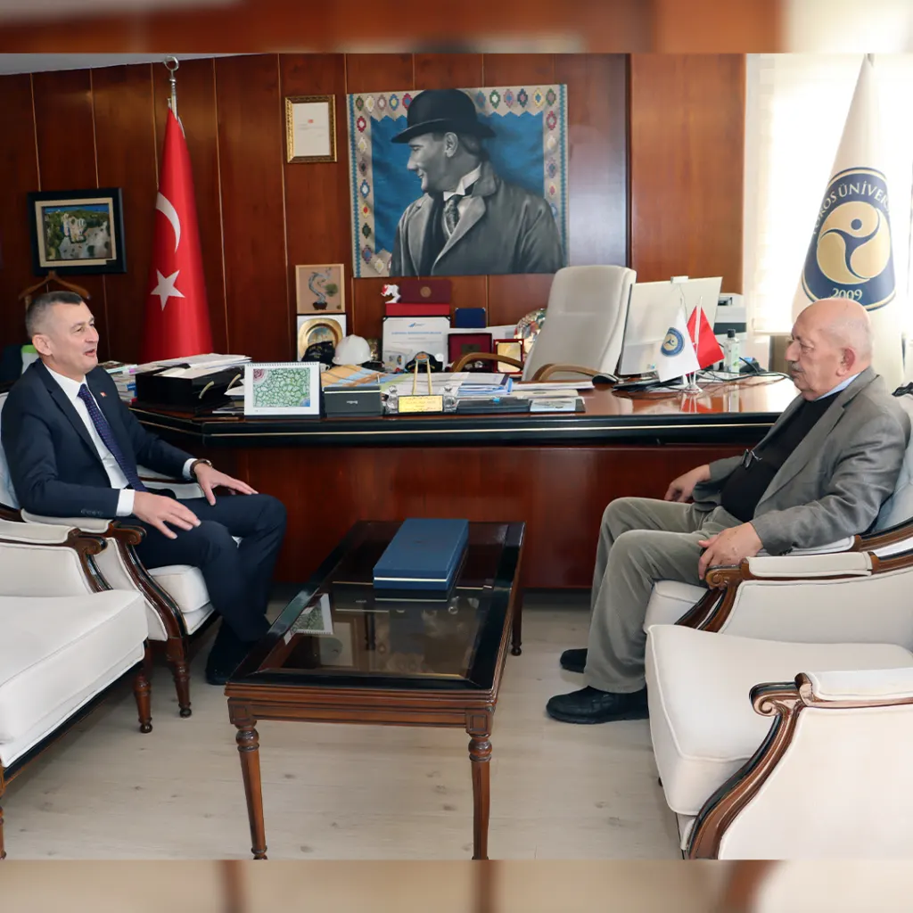 Rector Of çağ University Prof. Dr. Unal Ay Visits Toros University