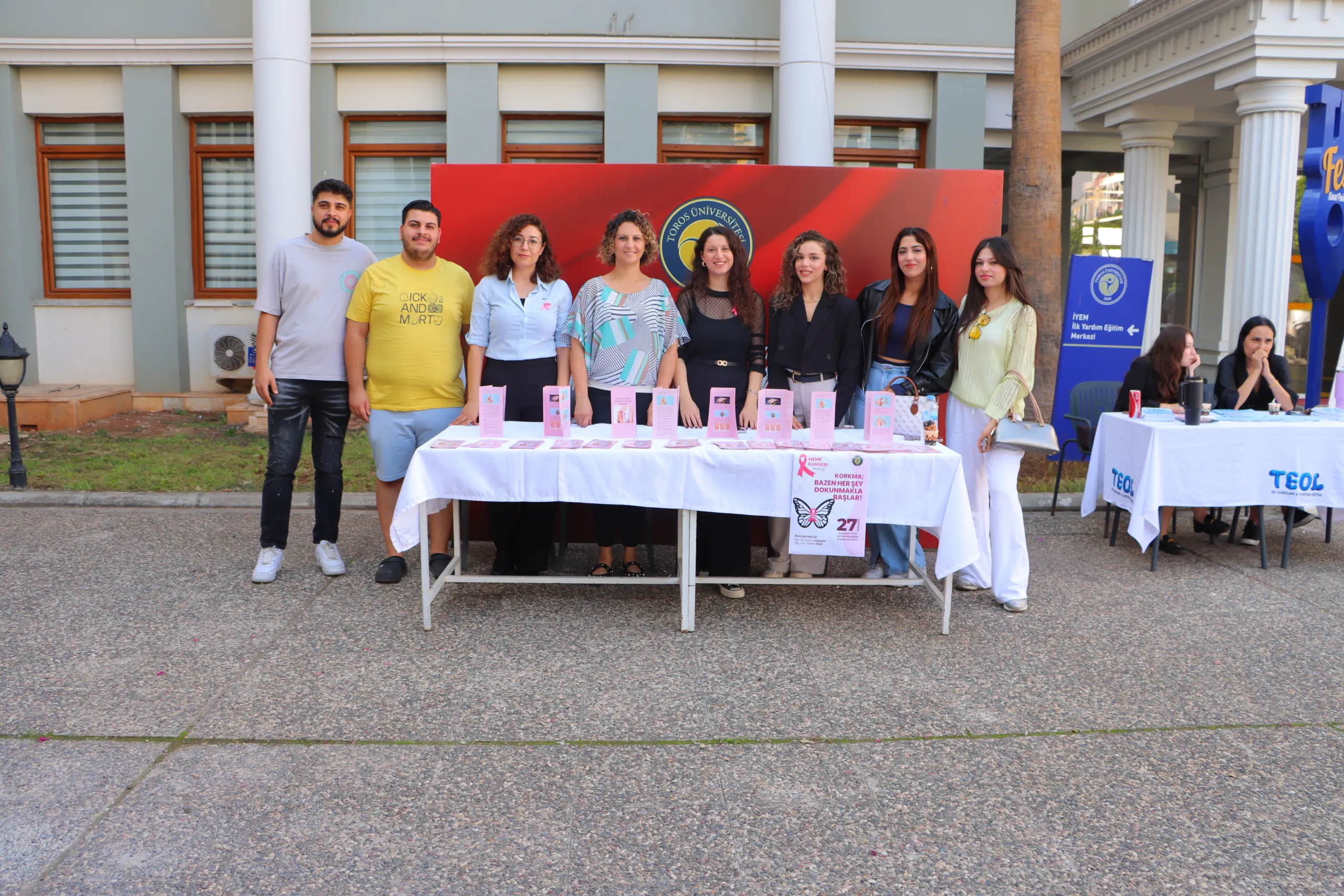 Toros Üniversitesi’nde Meme Kanseri Farkındalık Ayı Etkinliği