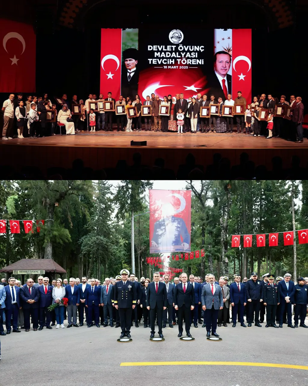 Rektör Arıöz 18 Mart Şehitleri Anma Günü ve Çanakkale Zaferi Etkinliklerine Katıldı