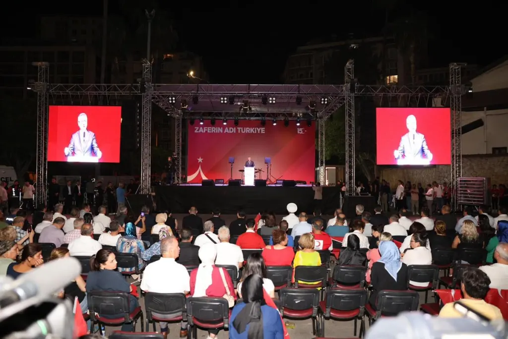 Our Rector Prof. Dr. ömer Ariöz Participated In July 15th Democracy And National Unity Day Activities