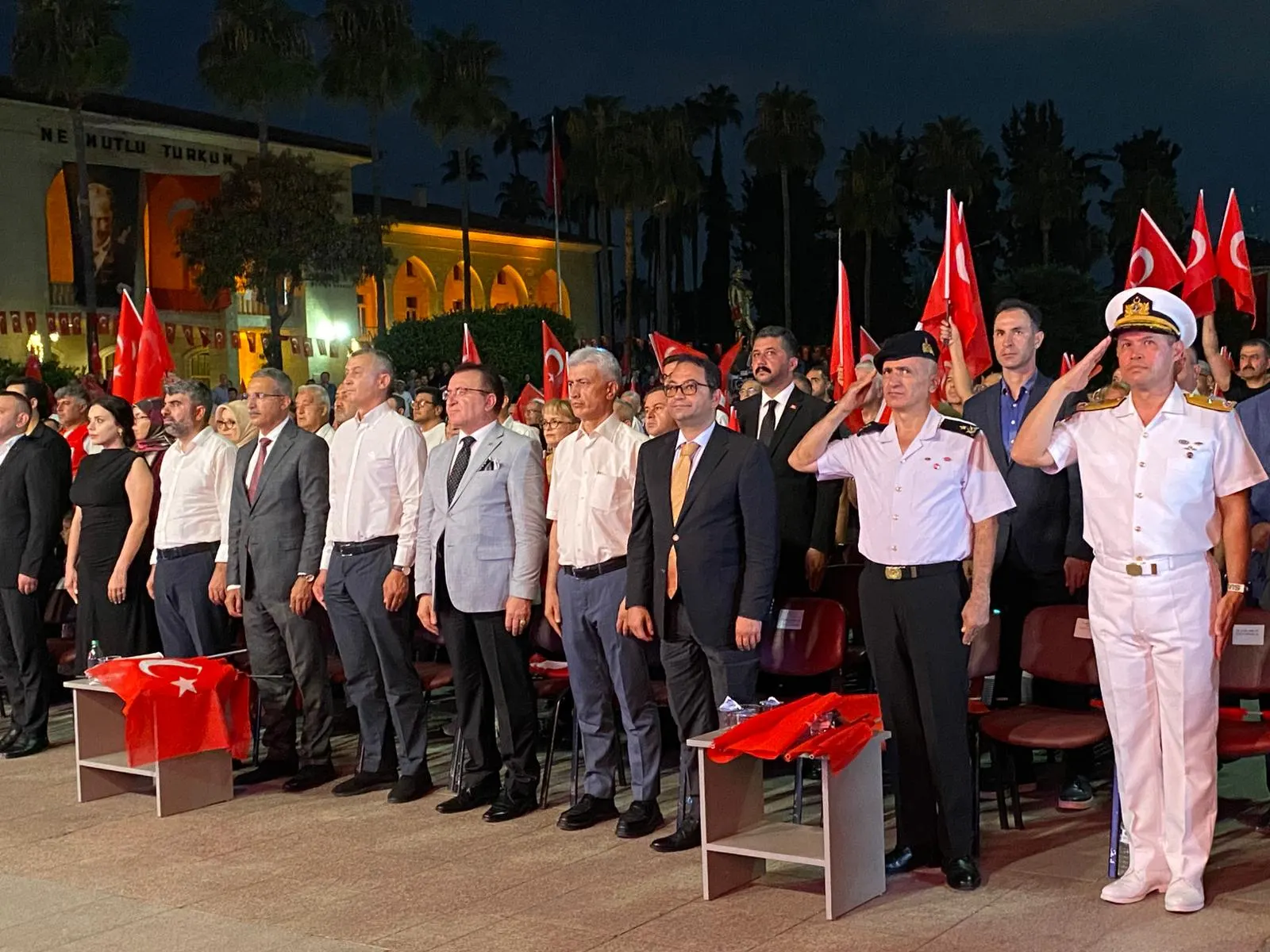 Our Rector Prof. Dr. ömer Ariöz Participated In July 15th Democracy And National Unity Day Activities