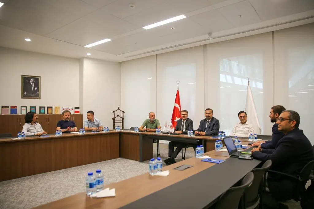 Öğretim Üyelerimiz Türk Dil Kurumunda Gerçekleştirilen Çalışma Toplantısına Katıldı