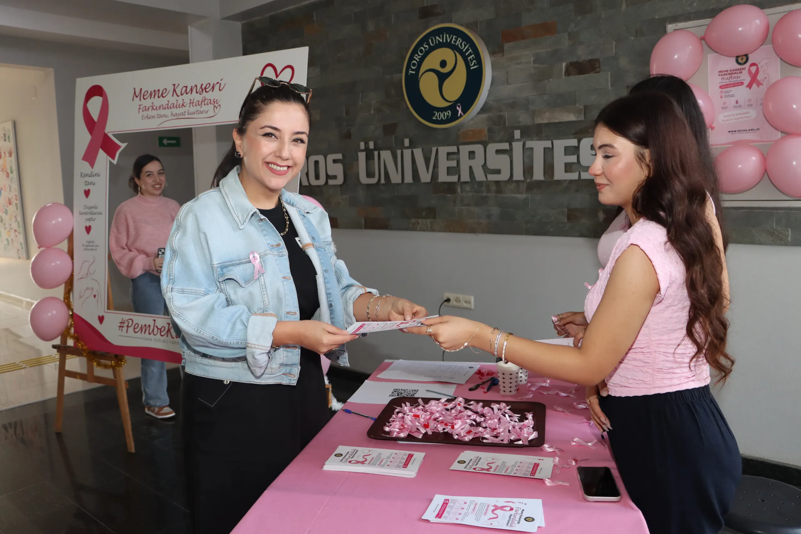 Breast Cancer Awareness Stand Opens at Toros University