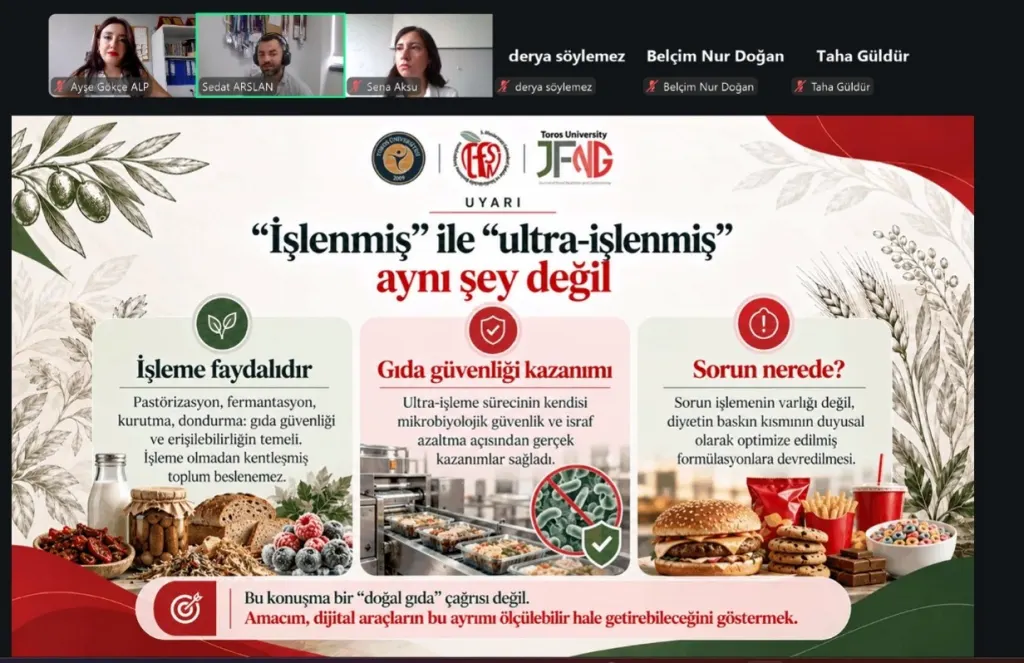 5. Uluslararası Geleneksel Gıdalar ve Sürdürülebilir Beslenme Sempozyumu Gerçekleştirildi