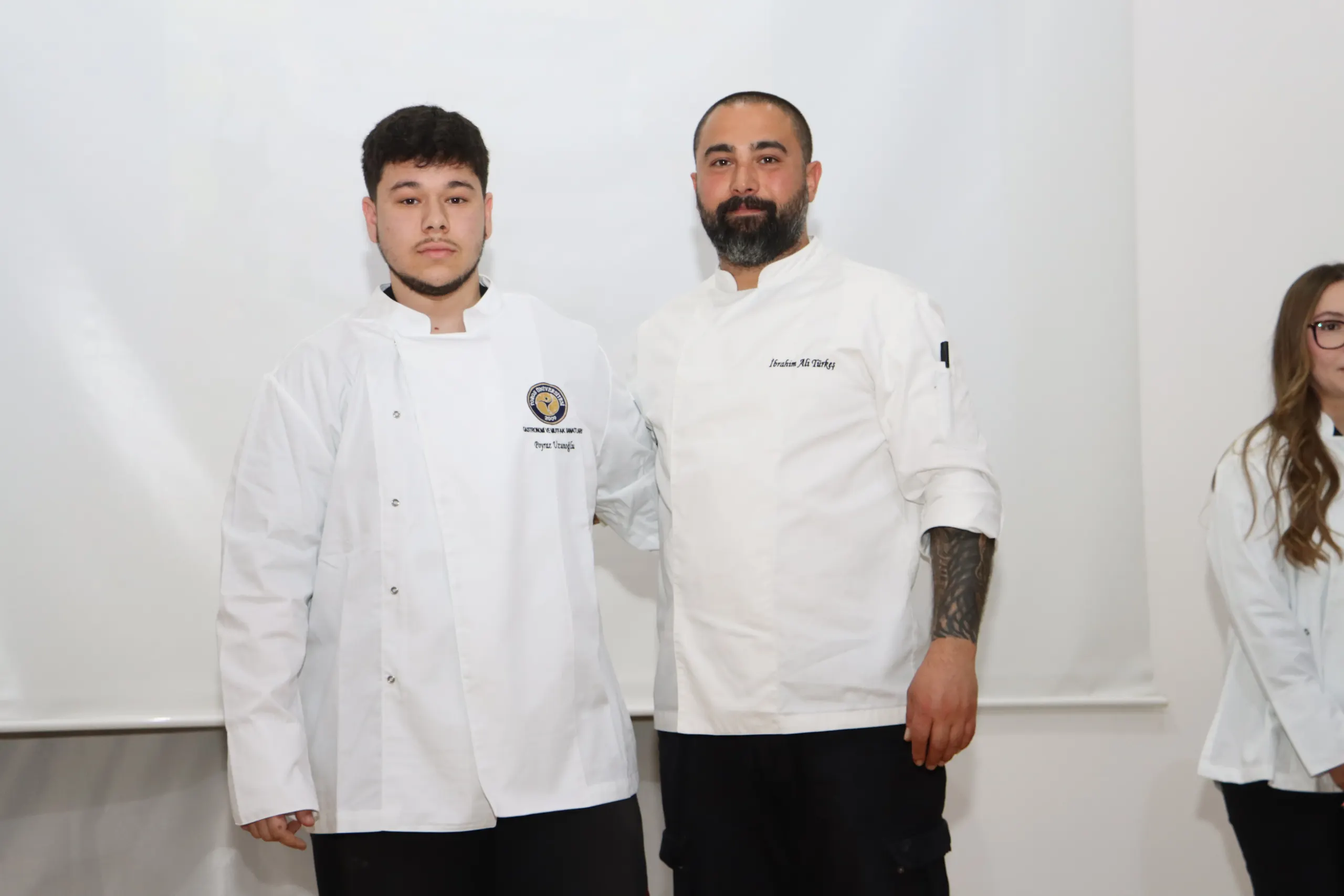 Gastronomi ve Mutfak Sanatları Öğrencileri Ceket Giydi