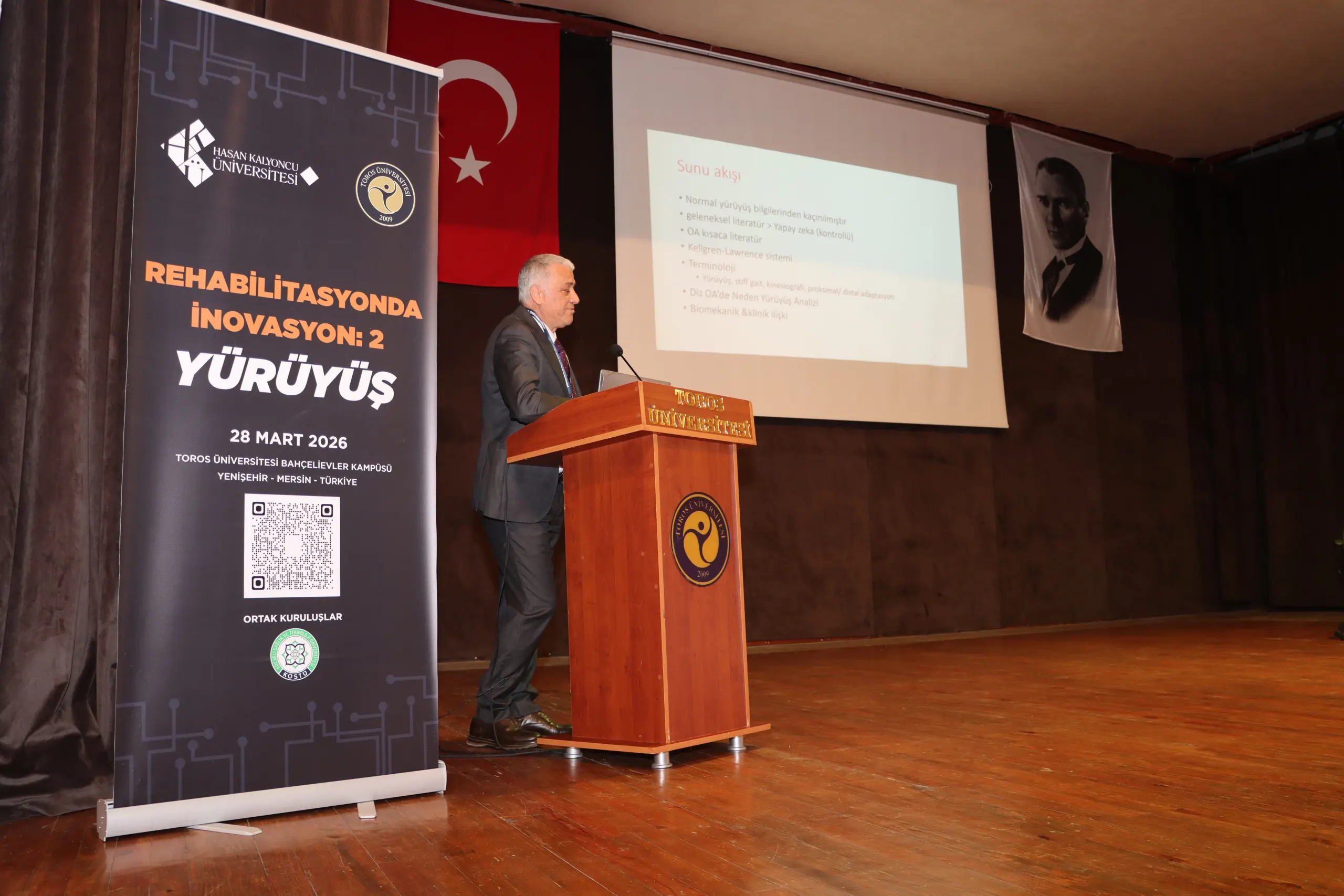 Toros Üniversitesi’nde Rehabilitasyon ve Yürüyüş Sempozyumu Gerçekleştirildi