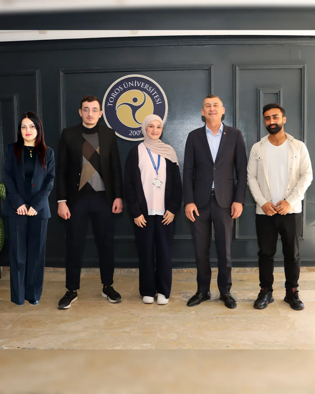 Visit By The Syrian Student Union To Toros University Rector Prof. Dr. ömer Ariöz