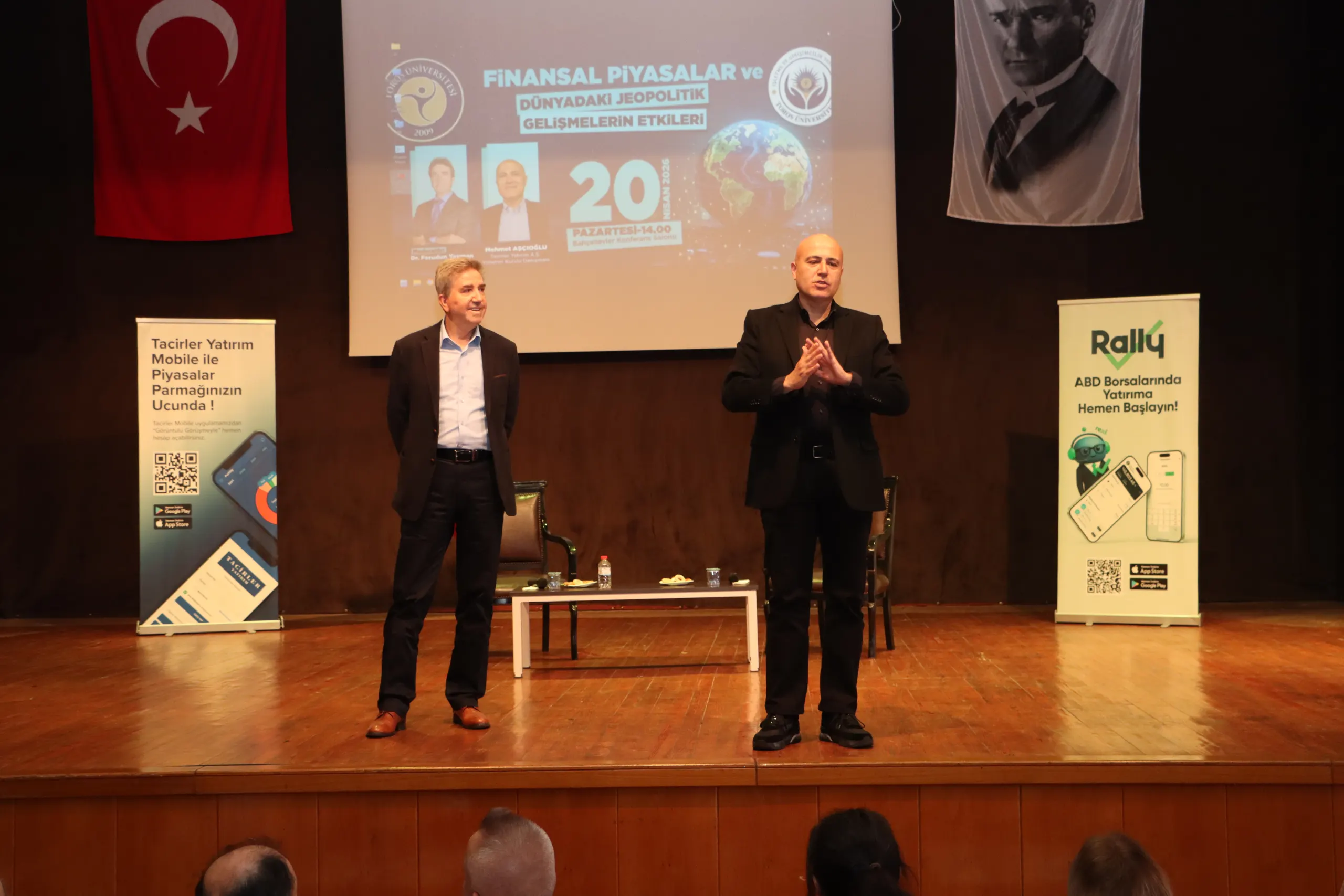 Küresel Piyasalar ve Jeopolitik Riskler: Mehmet Aşçıoğlu Toros Üniversitesi’ndeydi