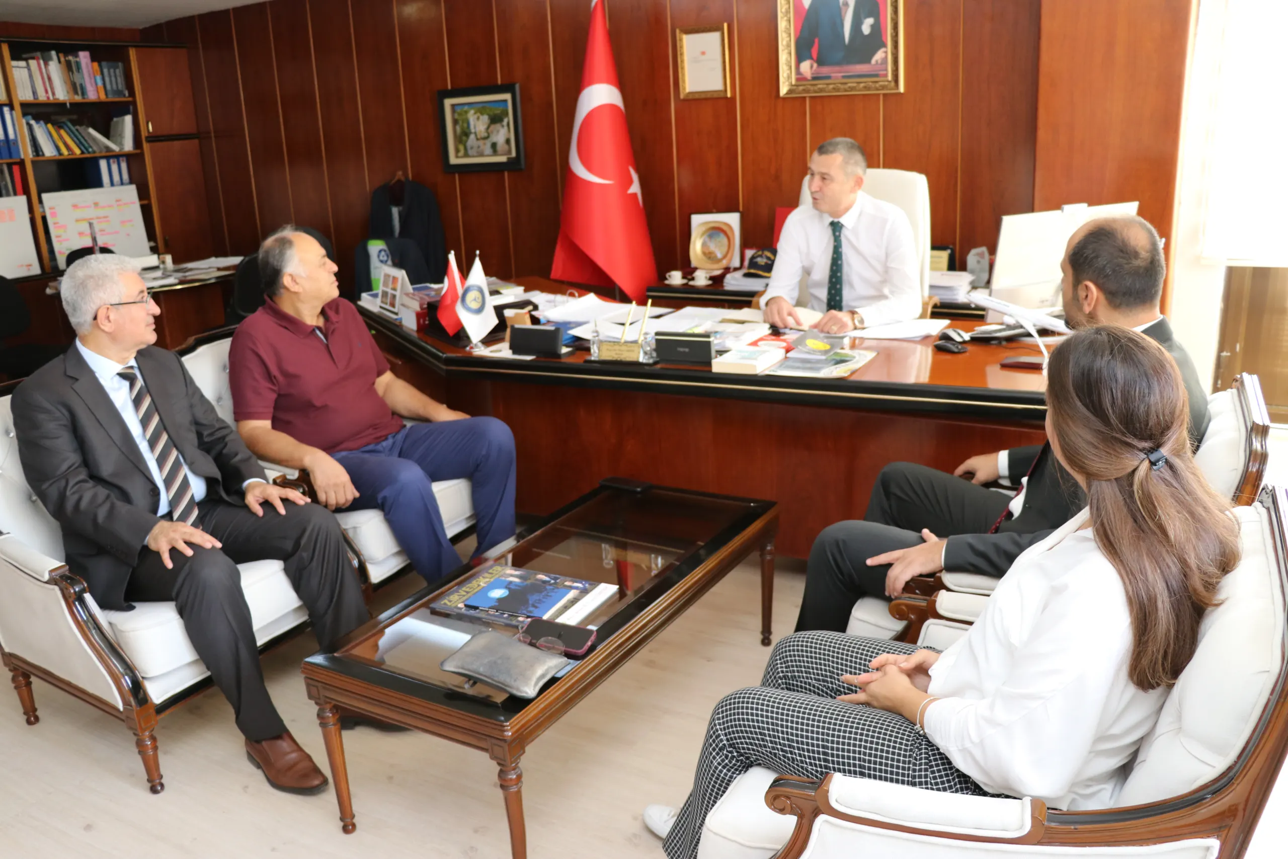 Elektrik Mühendisleri Odası’ndan Rektör Arıöz’e Ziyaret