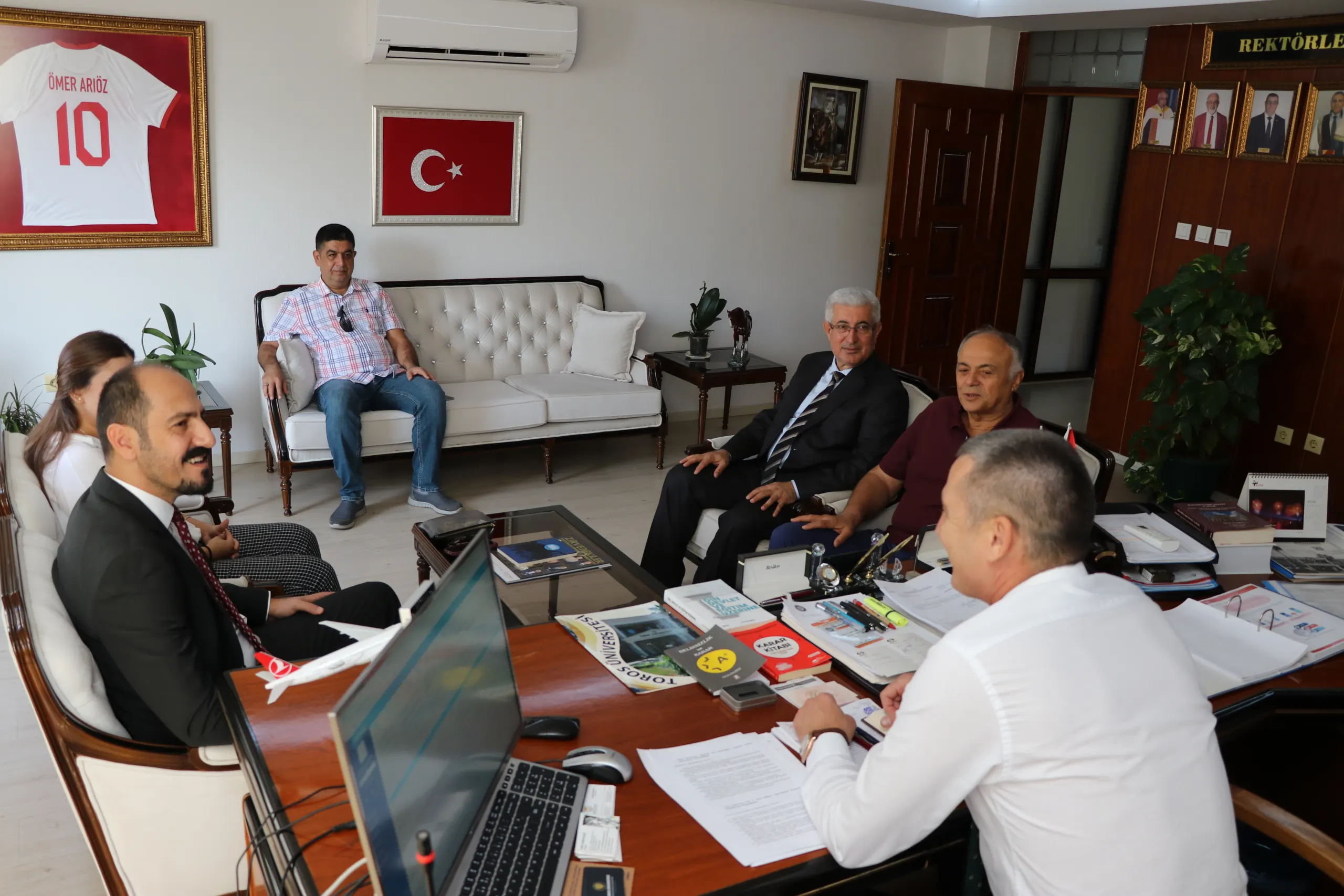 Elektrik Mühendisleri Odası’ndan Rektör Arıöz’e Ziyaret