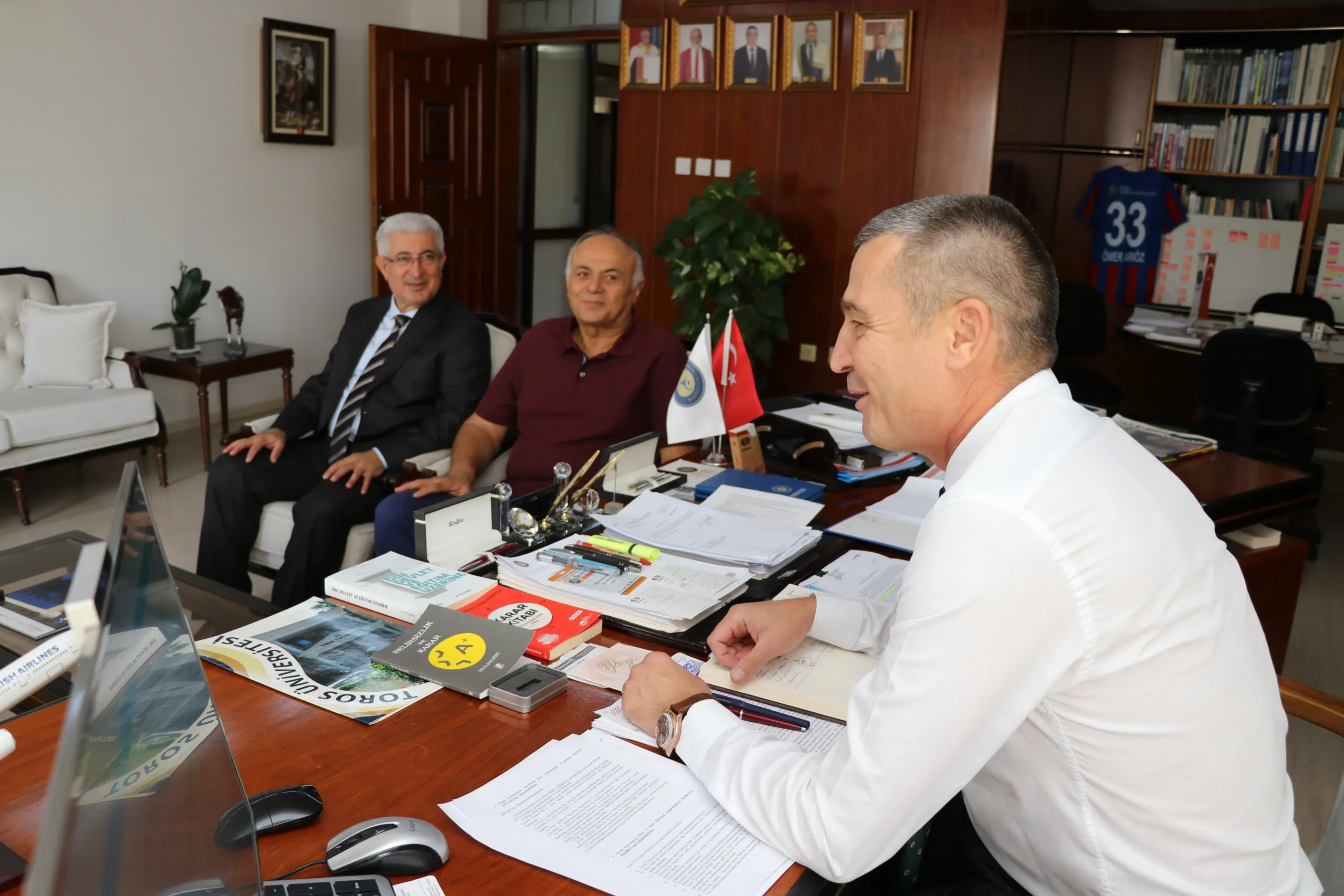 Elektrik Mühendisleri Odası’ndan Rektör Arıöz’e Ziyaret