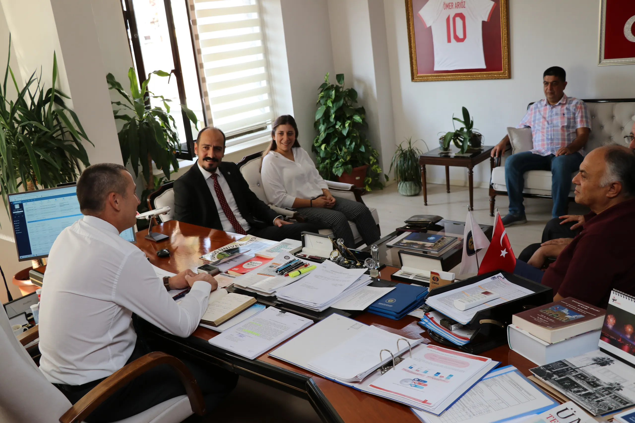 Elektrik Mühendisleri Odası’ndan Rektör Arıöz’e Ziyaret