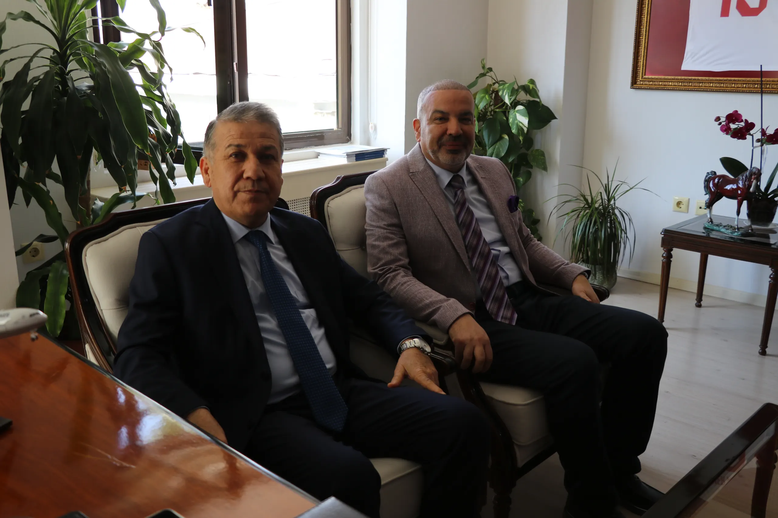 Mersin Üniversitesi Rektörü Prof Dr Erol Yaşar’dan Üniversitemize Ziyaret