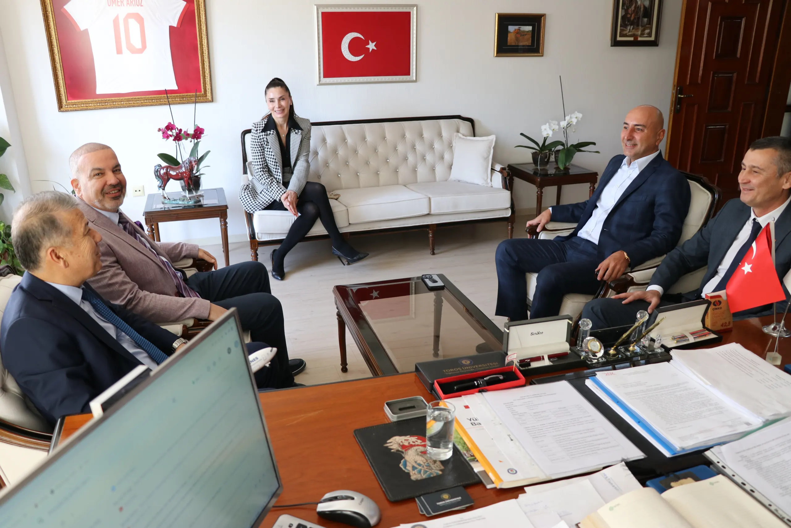 Mersin Üniversitesi Rektörü Prof Dr Erol Yaşar’dan Üniversitemize Ziyaret
