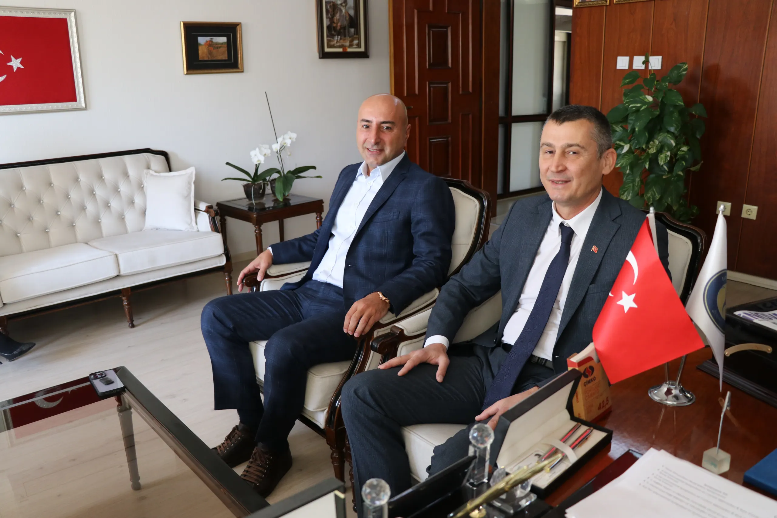 Mersin Üniversitesi Rektörü Prof Dr Erol Yaşar’dan Üniversitemize Ziyaret