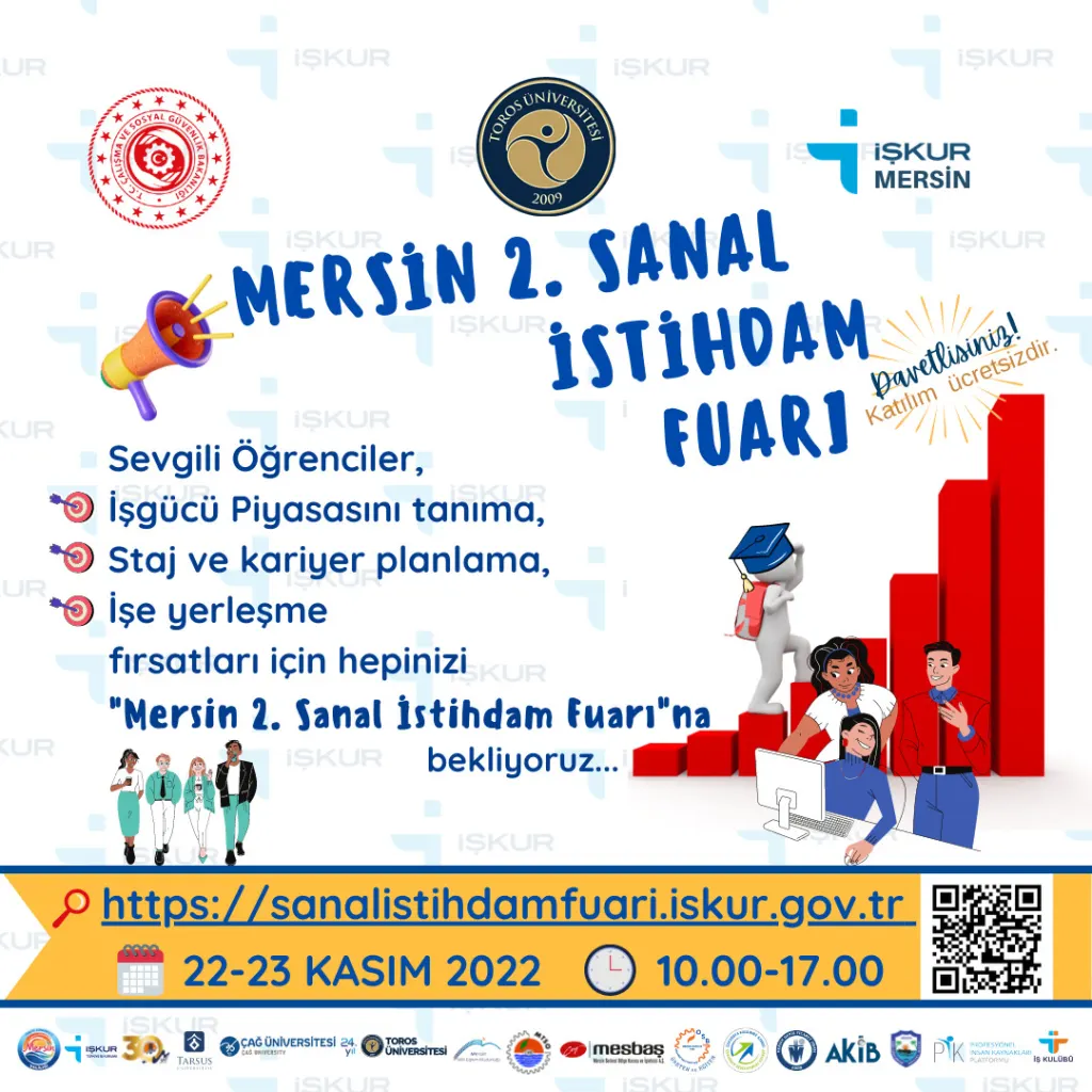 2. Mersin Sanal İstihdam Fuarı Başlıyor 2. Mersin Sanal İstihdam Fuarı Başlıyor
